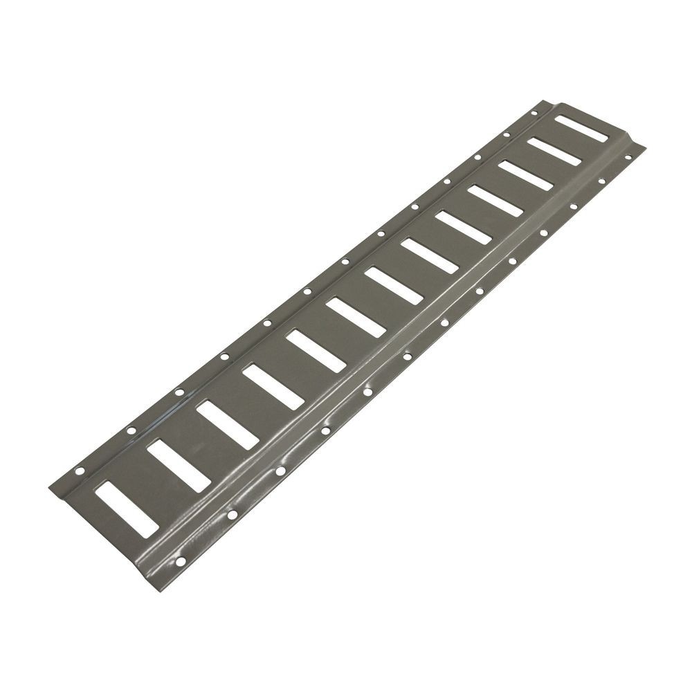 26" Horizontal Steel E/A-Track - Gray