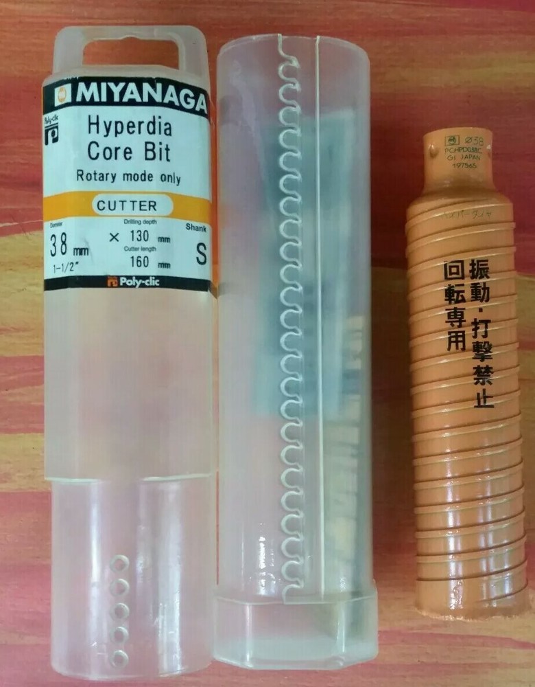 Miyanaga Poly Clic Hyperdia Core Bit Rotary Mode