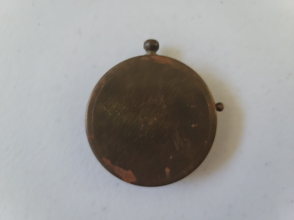 Vintage Antique Brass Compass Made In Germany
