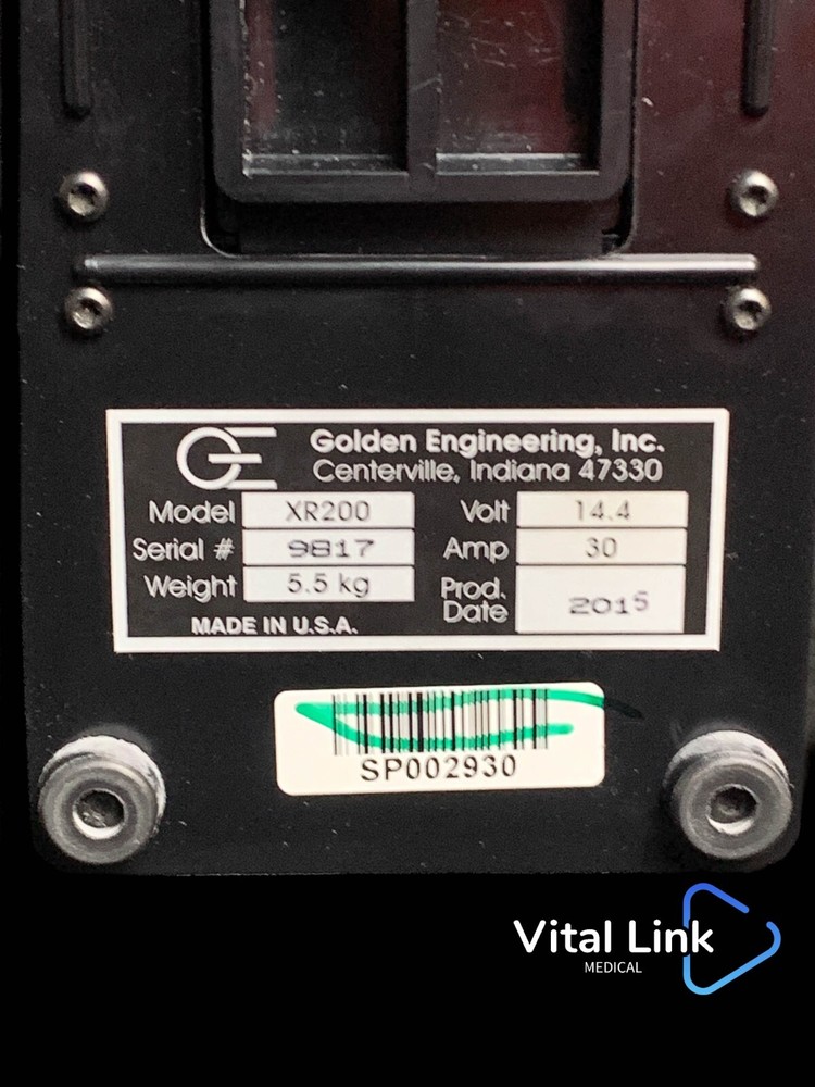 Golden Engineering XR200 Portable Imaging Generator Source - Remote Cable & More