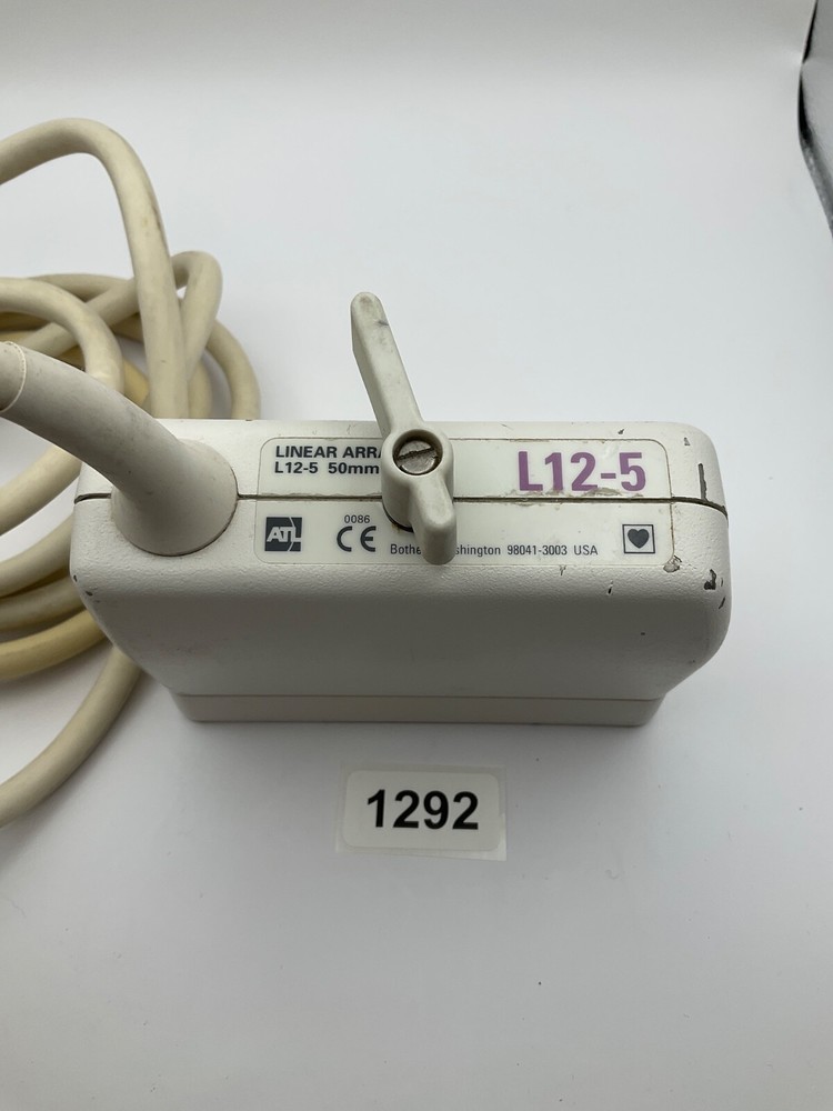 GE L12-5 Linear Array Probe For Parts (1292)
