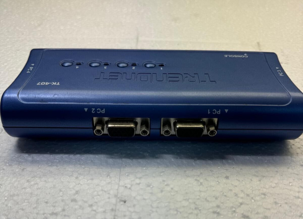 TRENDnet TK-407 4-Port USB KVM Switch