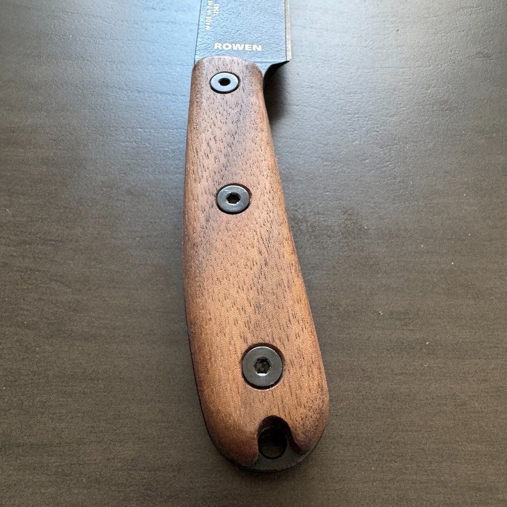 Walnut scales compatible with ESEE-3/4HM knife
