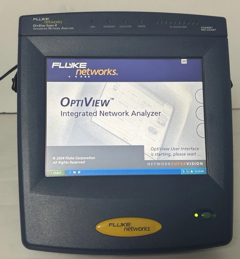 Fluke Network Optiview Series II Integrated Network Analyzer Excellent Condition