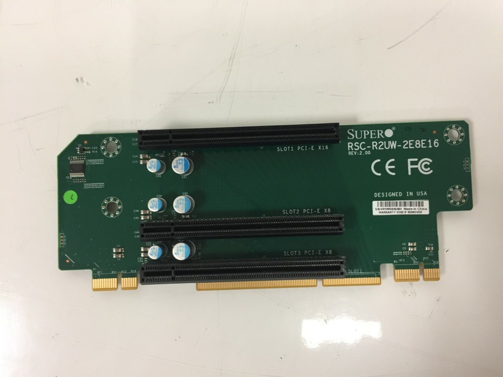 Super Micro RSC-R2UW-2E8E16 Riser Card