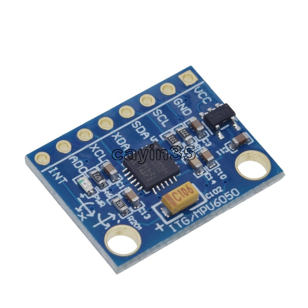 MPU-6050 Module 3 Axis Gyroscope+Accelerometer Module for Arduino MPU 6050