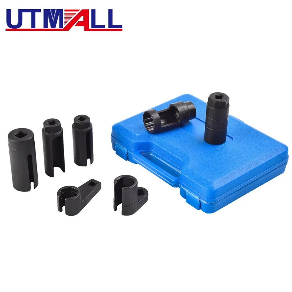 7PCS Oxygen Sensor & Oil Pressure Sending Unit Master Sensor Socket Set Tool