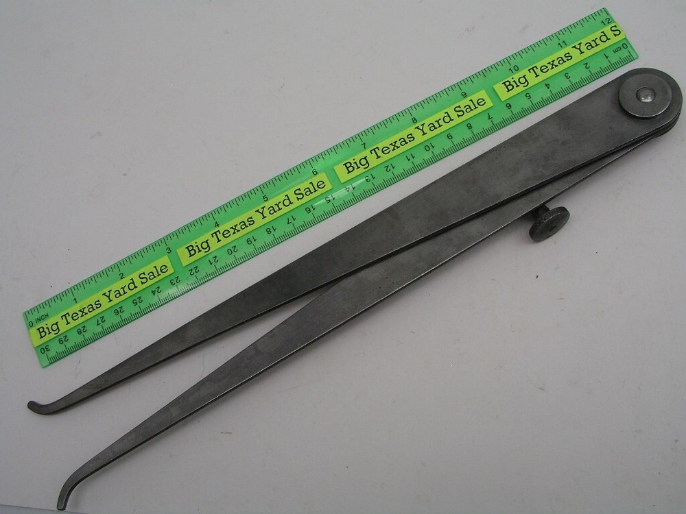 12" Leg Lufkin Inside and Outside Caliper Set