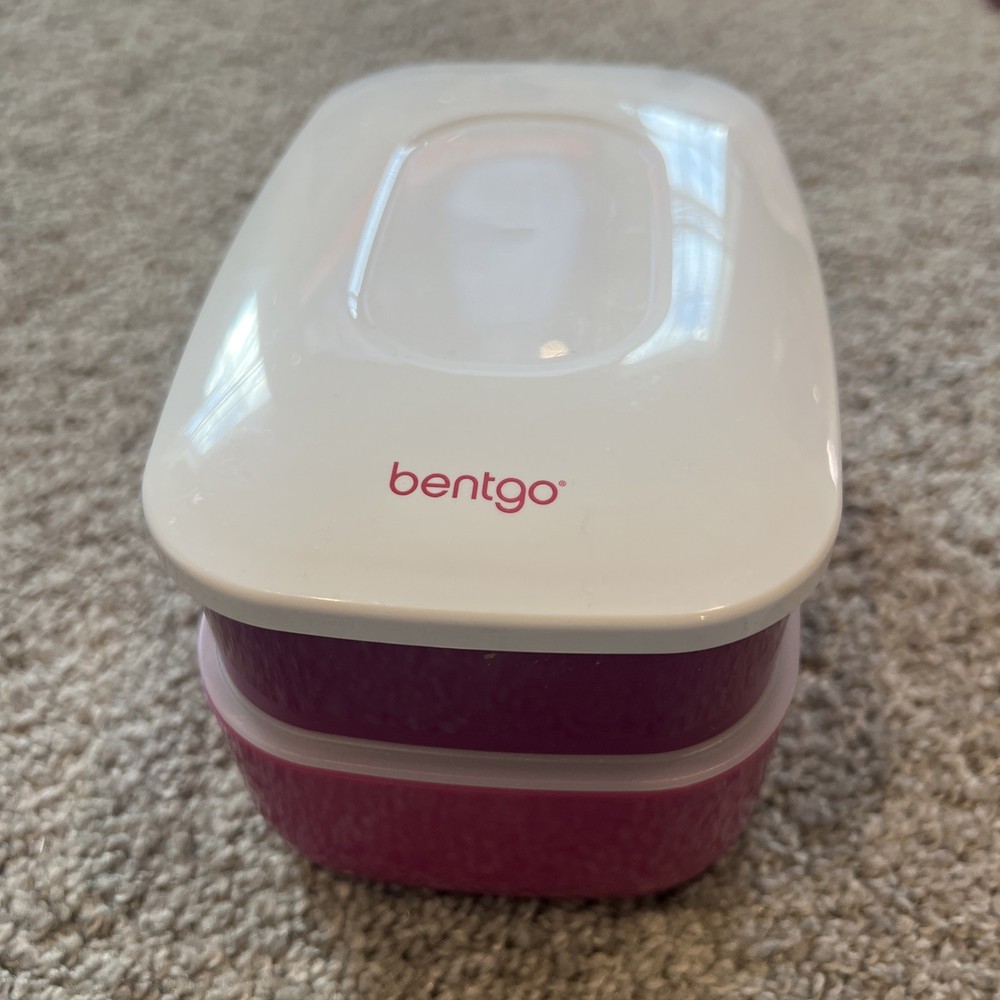 2 Bentgo Classic All-in-One Stackable Lunch Box with Flatware (His & Hers)