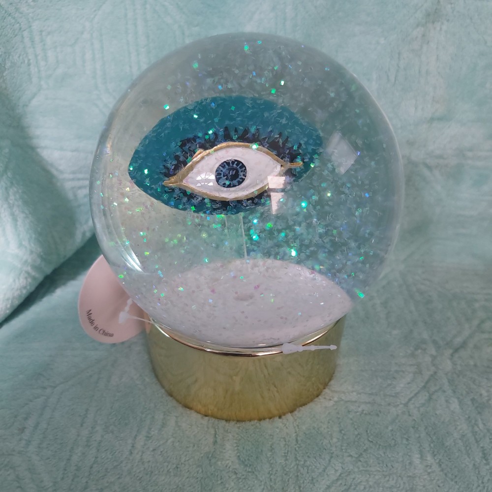 Evil Eye Snow globe Waterglobe Figurine