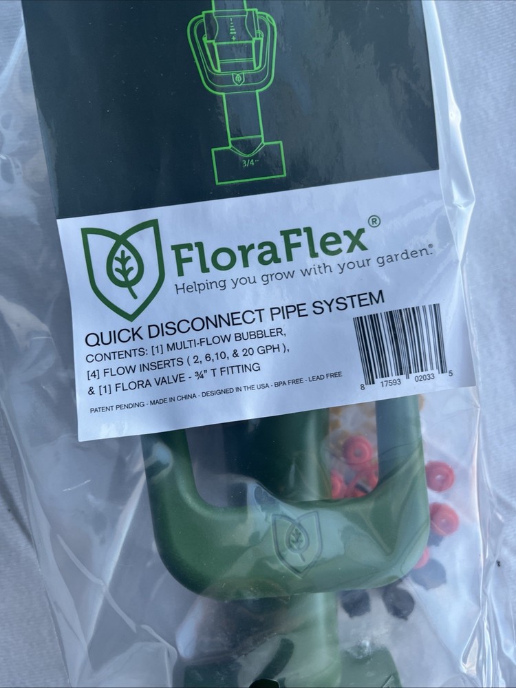 Flora Flex quick disconnect pipe system 3/4' T/Elbow fitting