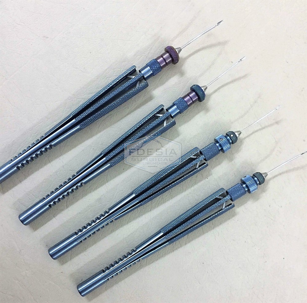 Detachable Anterior Segment Surgery Micro Forceps & Scissors 25G