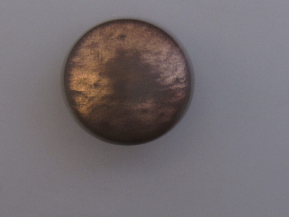EXTRA FEIN "G" Brass Uniform Button; Smooth