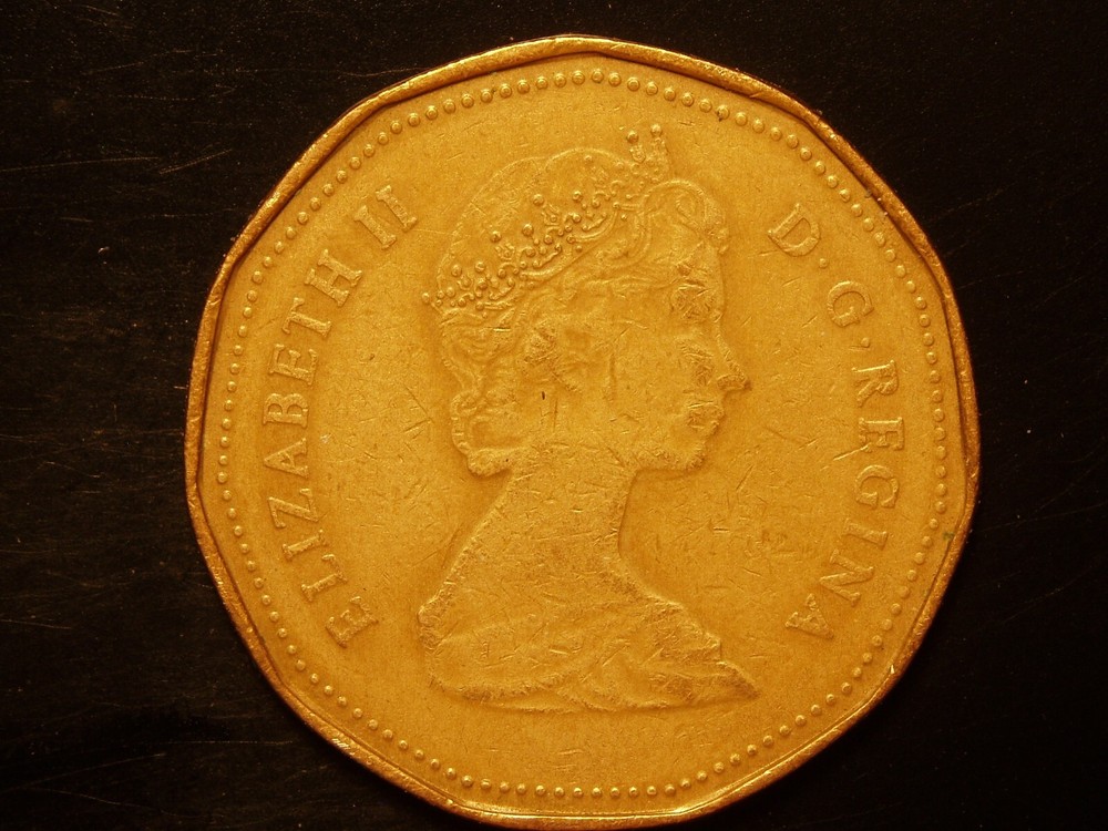 CANADA 1987 ONE DOLLAR COIN #2