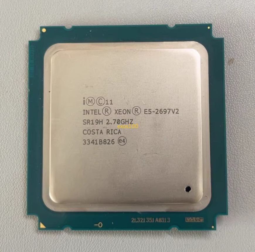 Intel Xeon E5-2697 V2 LGA2011 Server CPU Processor 2.7GHz 12 Core SR19H 130W