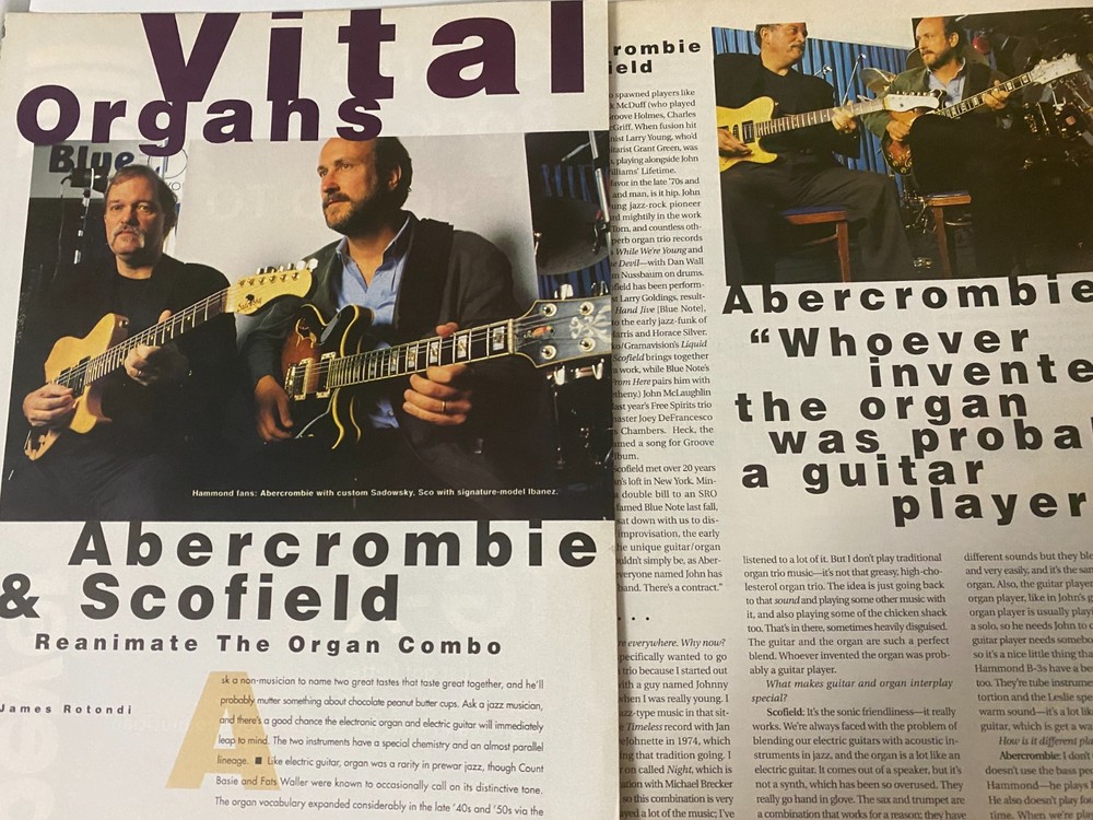 Abercrombie and Scofield, Three Page Vintage Clipping