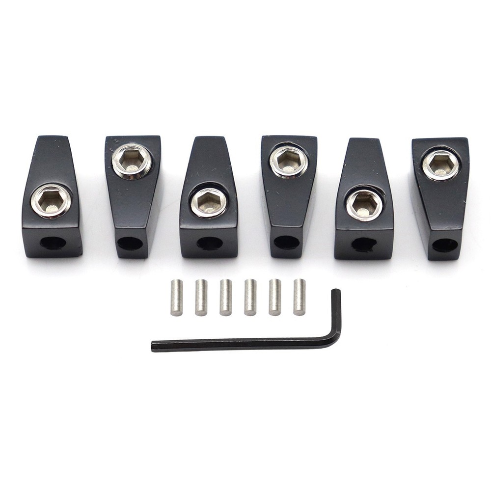 5 String Black Single String Headless Bass Bridge Headless Individual Bridges