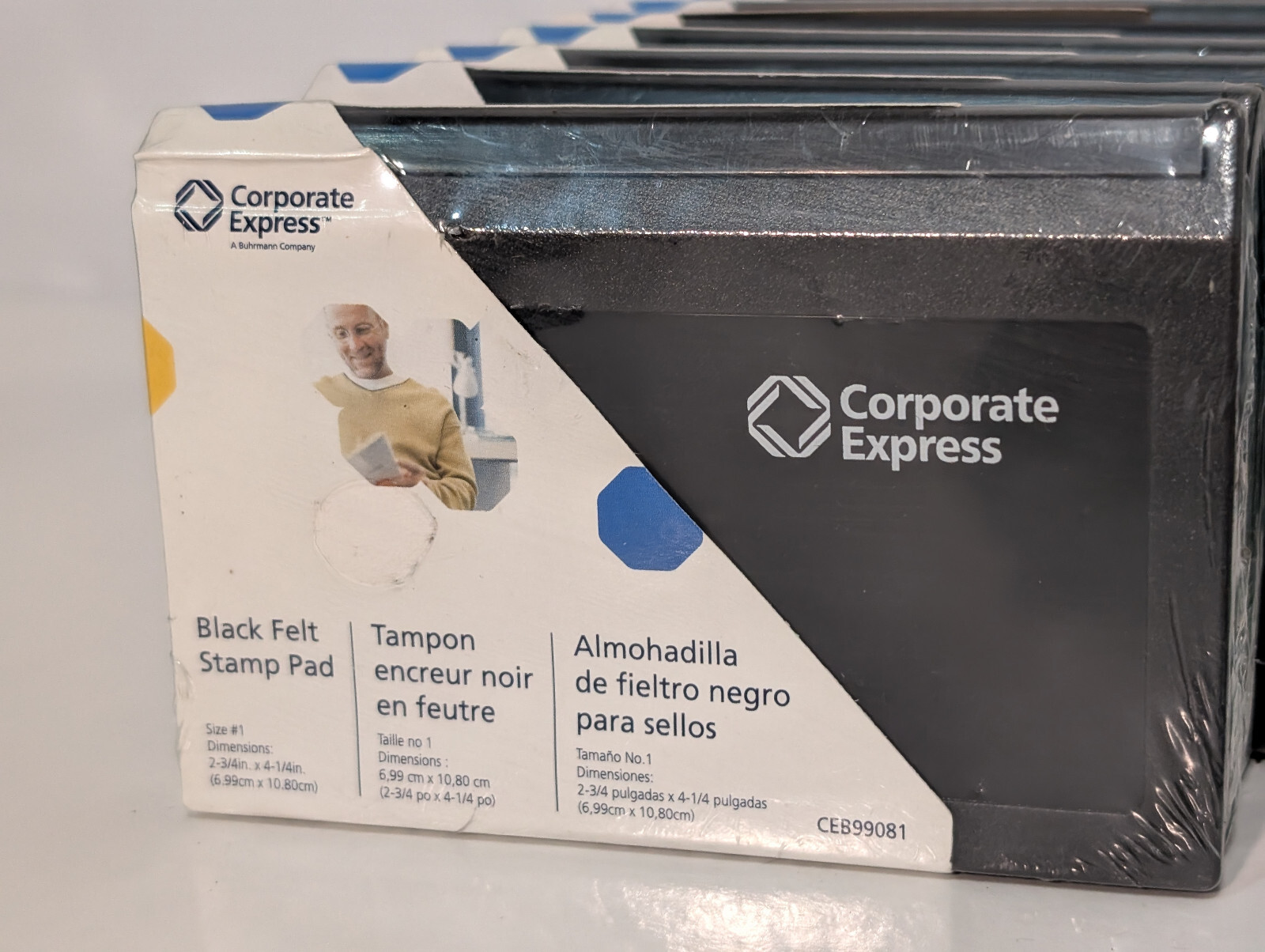 Lot of 25: Assorted Commercial, Retail, Stamps, Stamp Pads, Band, Type Font