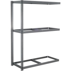Industrial 3 Shelf Heavy Duty Boltless Shelving Add On 72""W x 24""D x 96""H No