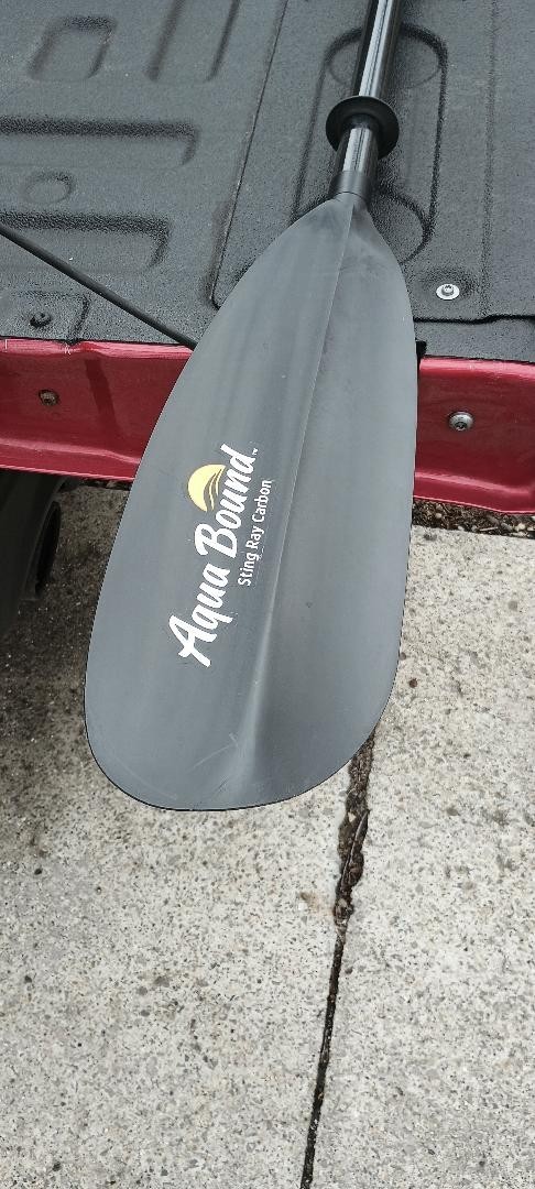 " Aquabound StingRay Carbon Versa-Lok 2pc Carbon 230-245 CM " Kayak Paddle