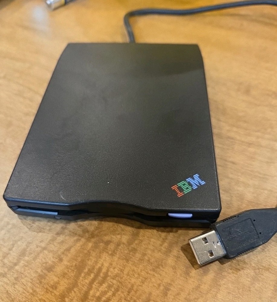 IBM Thinkpad USB Portable Diskette Drive External 3.5" FD-05PUB