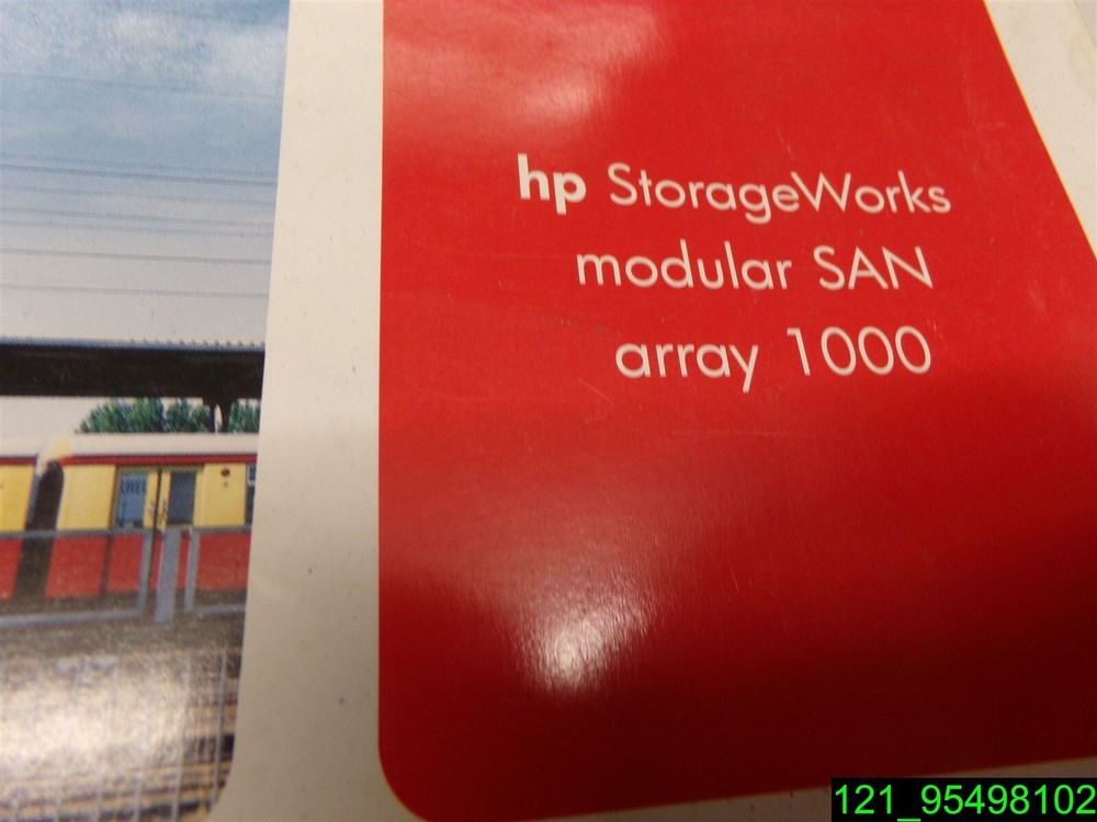 HP STORAGEWORKS MODULAR SAN ARRAY 1000 SOFTWARE AND MANUALS