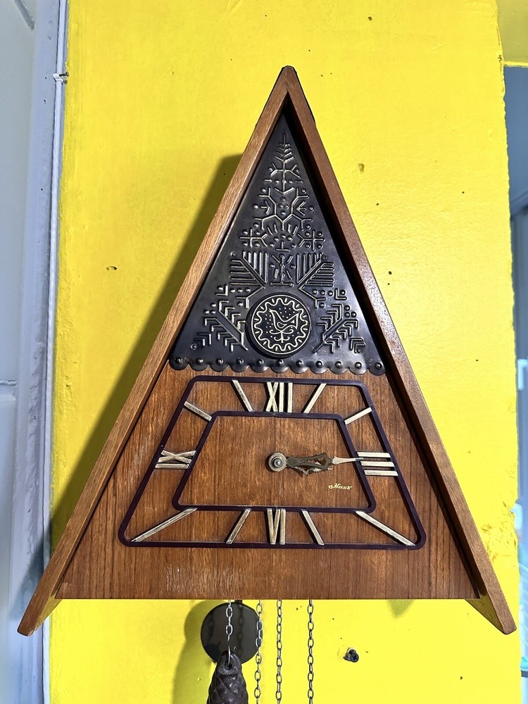Soviet Vintage Cuckoo clock, USSR clock, Soviet working clock, Working cuckoo