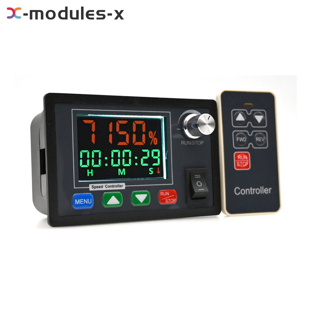 DC10-55V 40A Brush Motor Speed Controller LCD Digital Wireless Remote Control