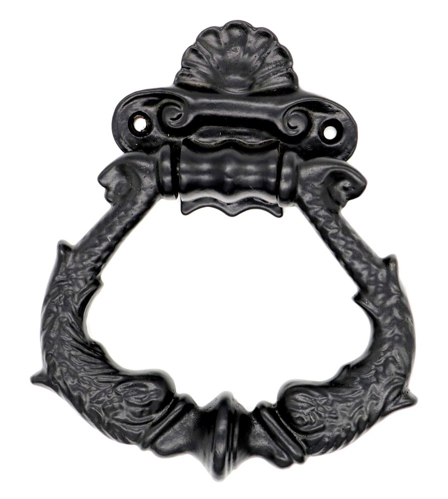Cast Iron Door Knocker Medieval Victorian Style Front Decor Hardware Accessory