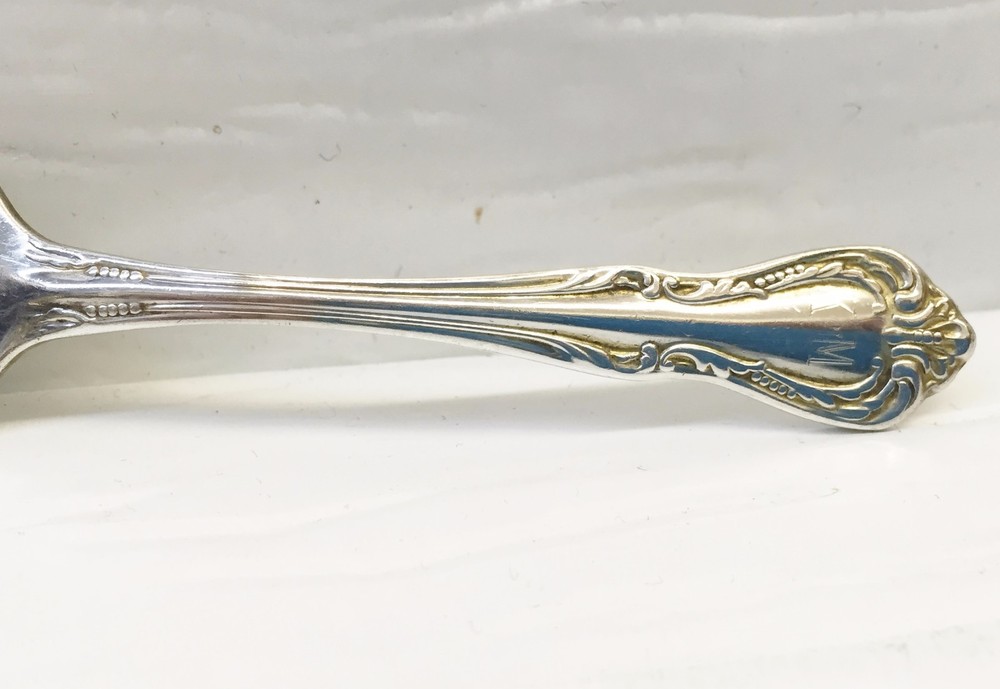 Wm A Rogers by Oneida Silver Plated Infant Fork & Spoon Chalice-Harmony 1958