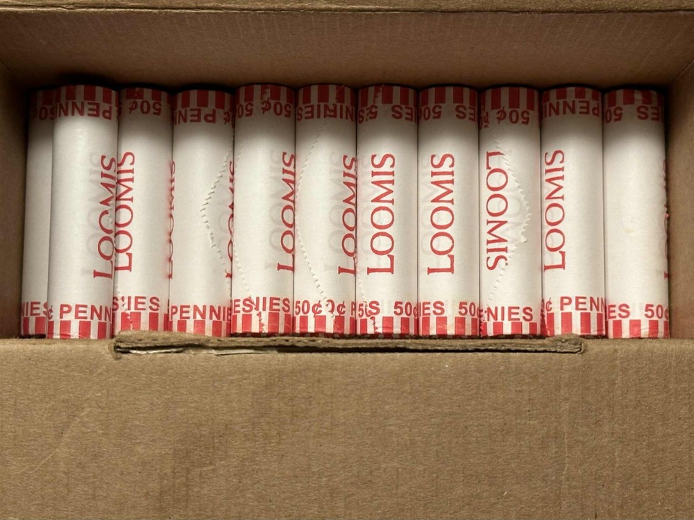 2016 D Lincoln Cent (4) Roll Lot OBW Uncirculated