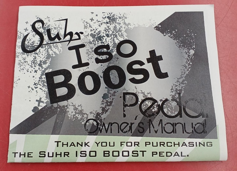 Suhr Iso Boost Effector No.nm1364