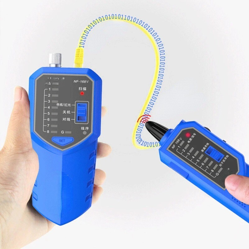 Multifunctional Network Cable Tester Line Finder Tester Poe Anti-Interference #