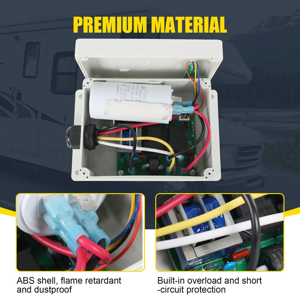 Soft Start, AC Capacitor Soft Start Control Kit 1497-3601 Fits Coleman-Mach