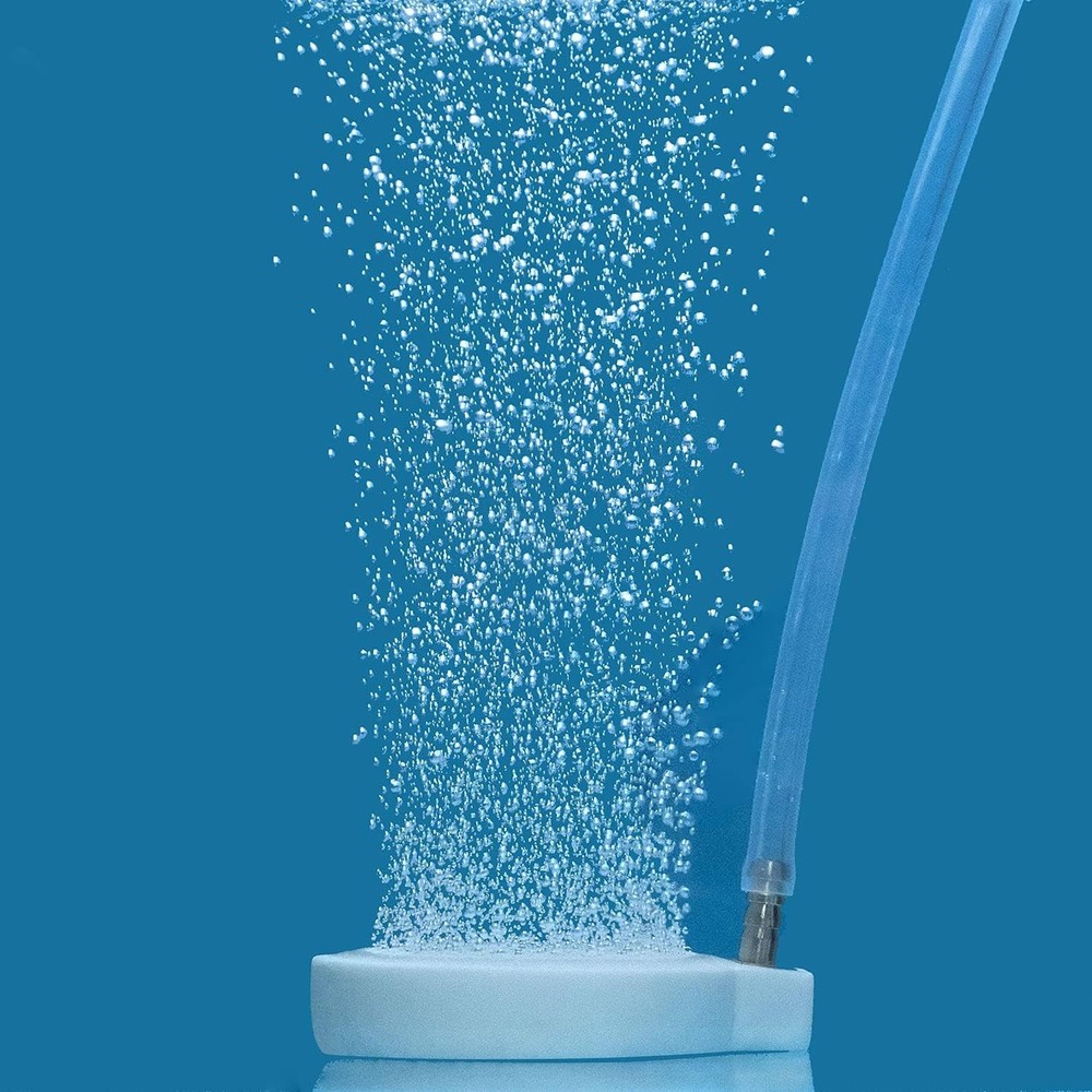 2-Inch Bubble Diffuser for Small Aquariums - Quiet Micro Bubbles Included