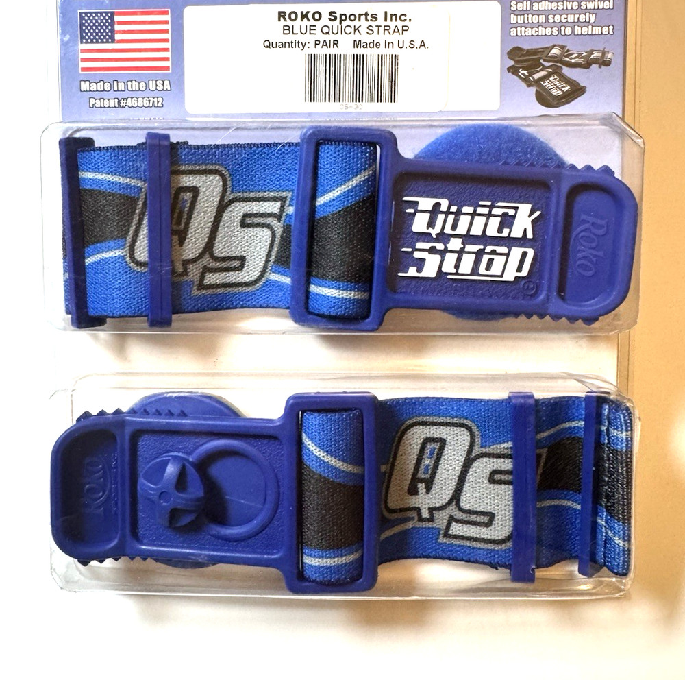 Roko Goggle Quick Strap BLUE. New In Package.