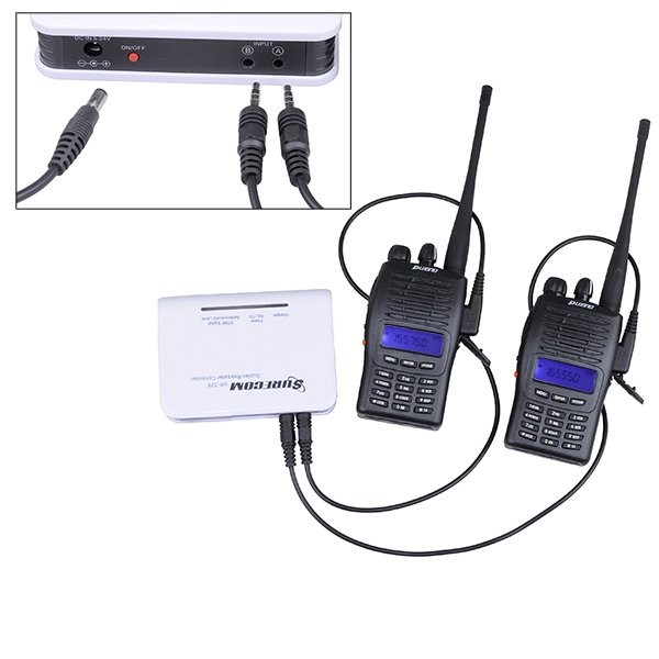 SURECOM SR-328+2X46-k Duplex Repeater Controller with Kenwood / China cable