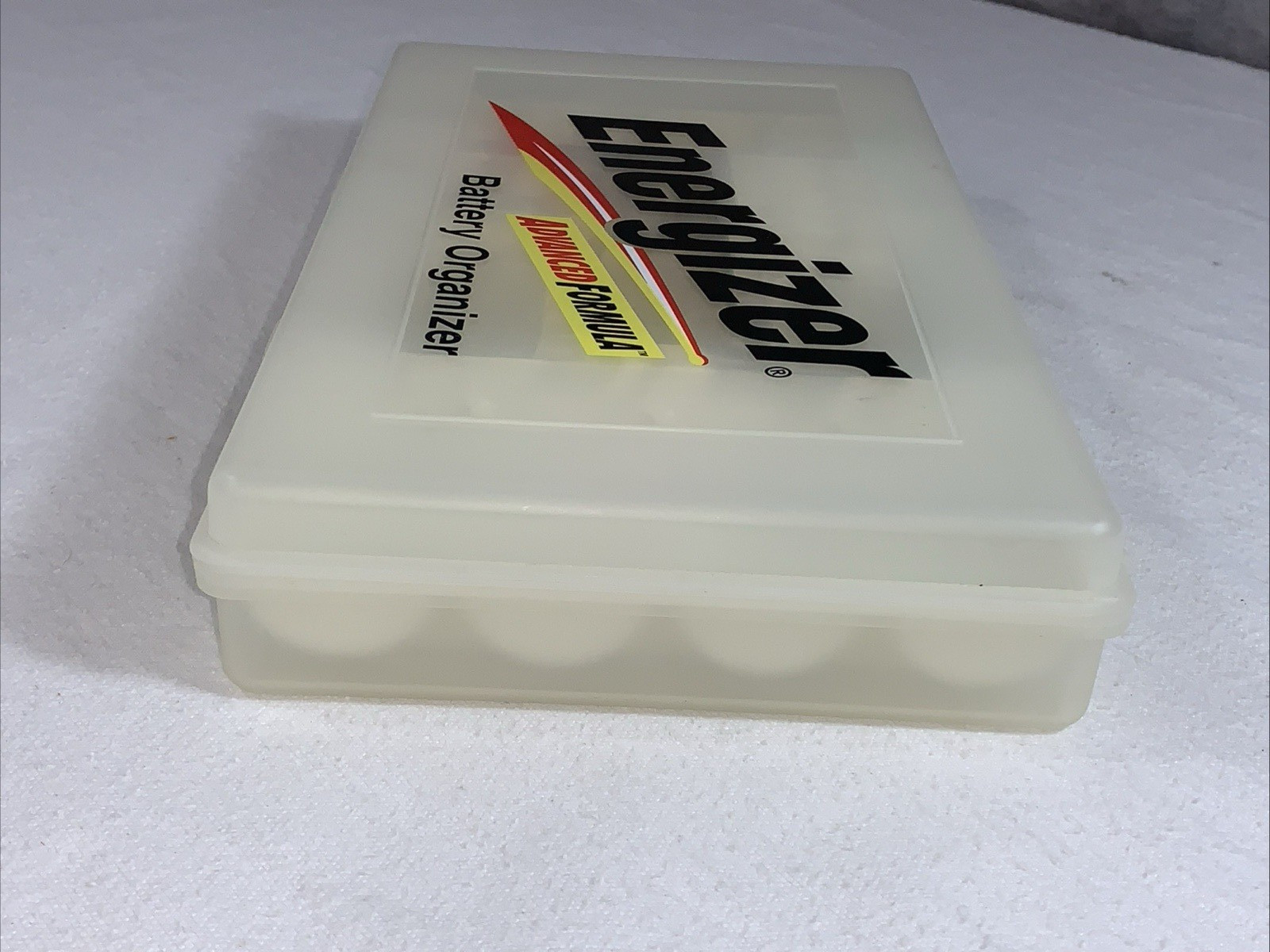 Energizer Battery Organizer Storage Case With Insert Tray 11 x 6 x 1.5 LOT OF 2