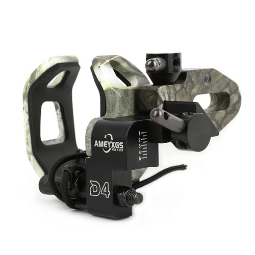 Adjustable Drop Away Arrow Rest for Right Hand Compound Bow - Full Containment,