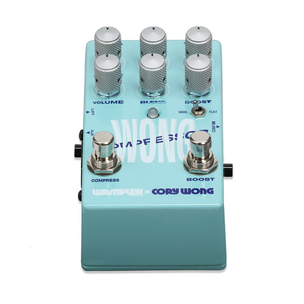 New Wampler Cory Wong Compressor & Boost Guitar Effects Pedal
