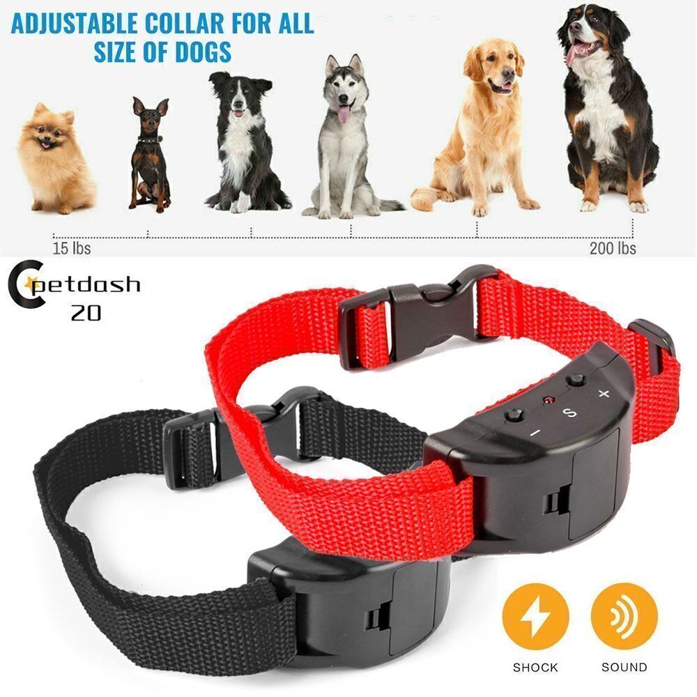 For Small Medium Large Dog Automatic Shock Control Collar No Barking Anti Bark