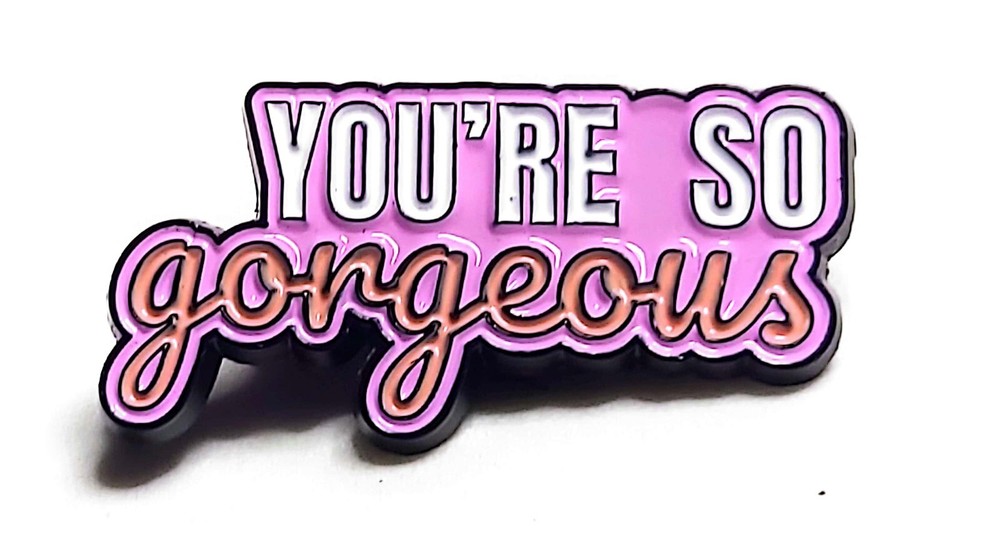 Taylor Swift "Gorgeous" Backpack Lapel Pin