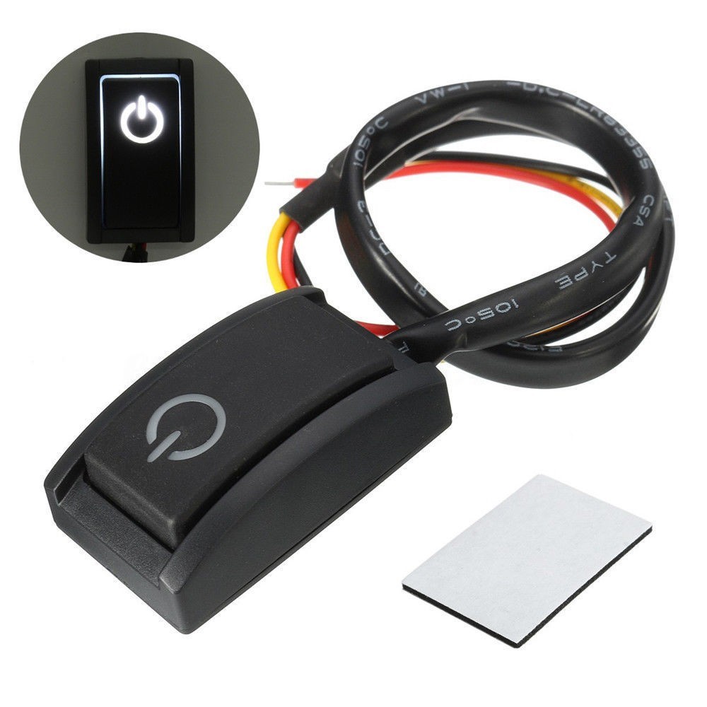 Car Kit Kit Button Switch Button Switch Plastic Double Sided Tape