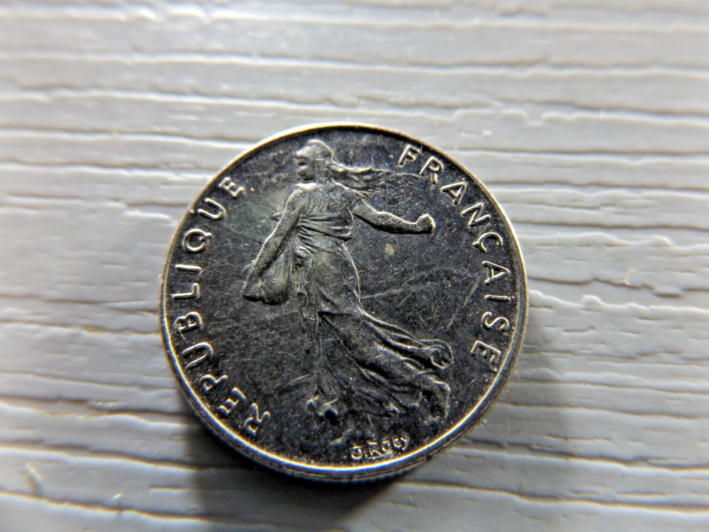 FRANCE 1984 Half Franc