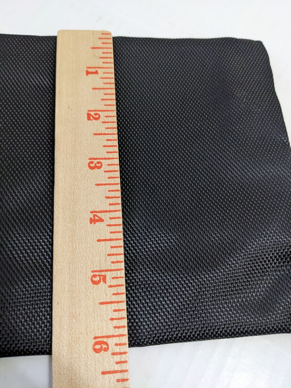 New Tumi Delta Black Zip Pouch Travel Case Red Zipper Cosmetic Toiletries Bag