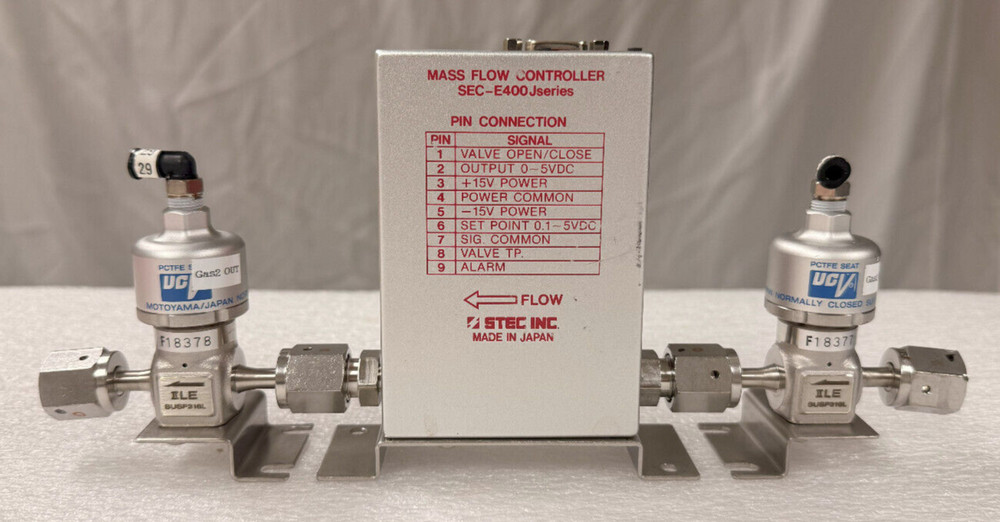 SEC-E440J Mass Flow Controller 1000 sccm Calibrated for O2