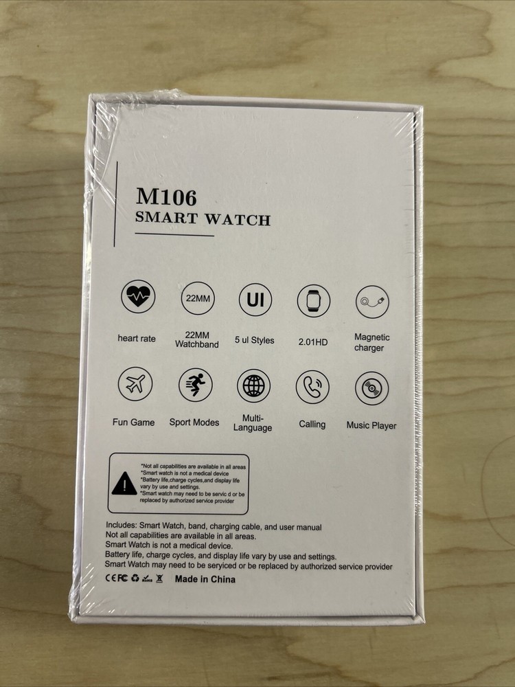 Smart Watch M106 Super Amoled