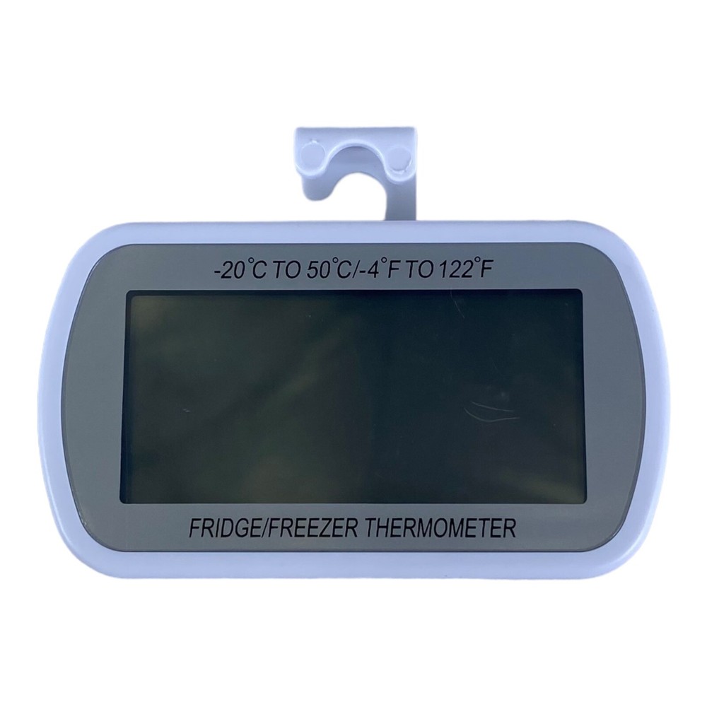 2 Digital Dual Thermometers Hook Waterproof LCD Display Kitchen Home Bars