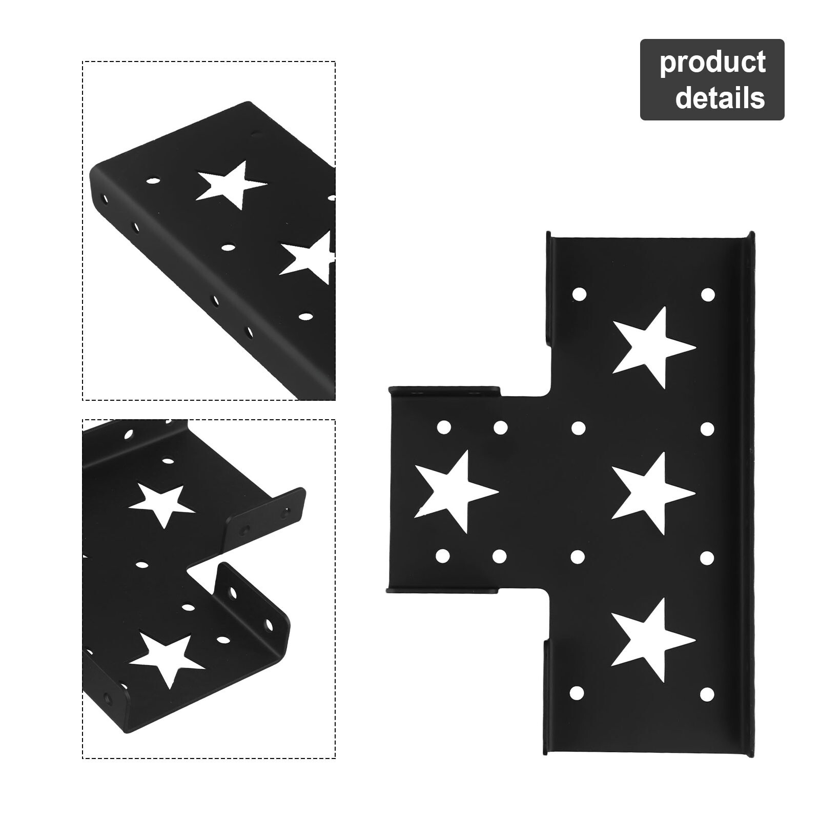 4x4-Inch 3-Way Pergola Gazebo Kit Corner Post T Bracket