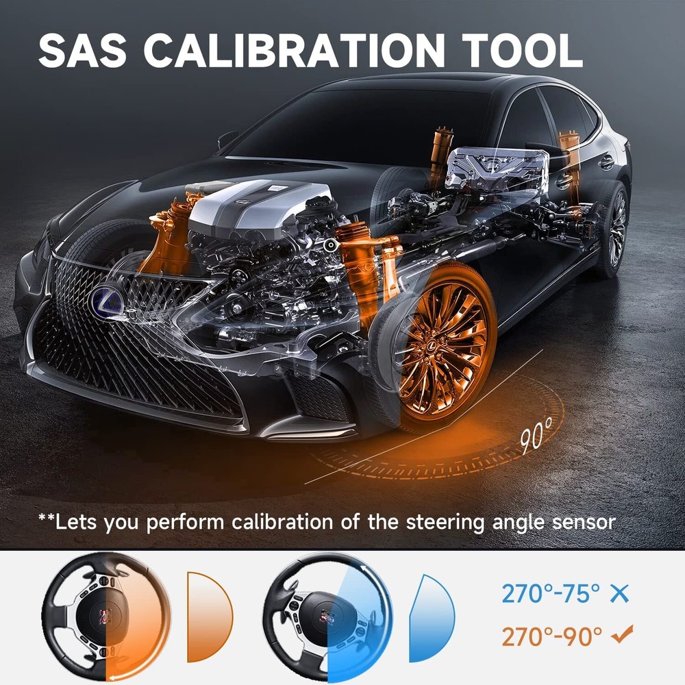 FOXWELL NT630 Plus OBD2 Scanner Diagnostic Tool ABS SRS Scanner Car Code Reader